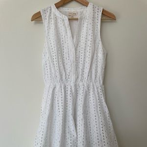 White cotton sundress